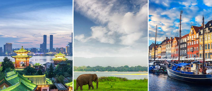 Les destinations de voyages les moins chers au monde